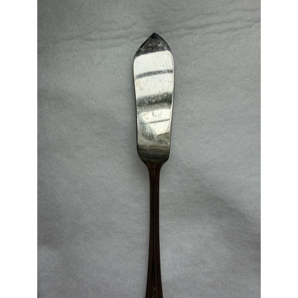 Wallace Stainless WAS 225 pattern Master Butter Knife Glossy Outline China Two